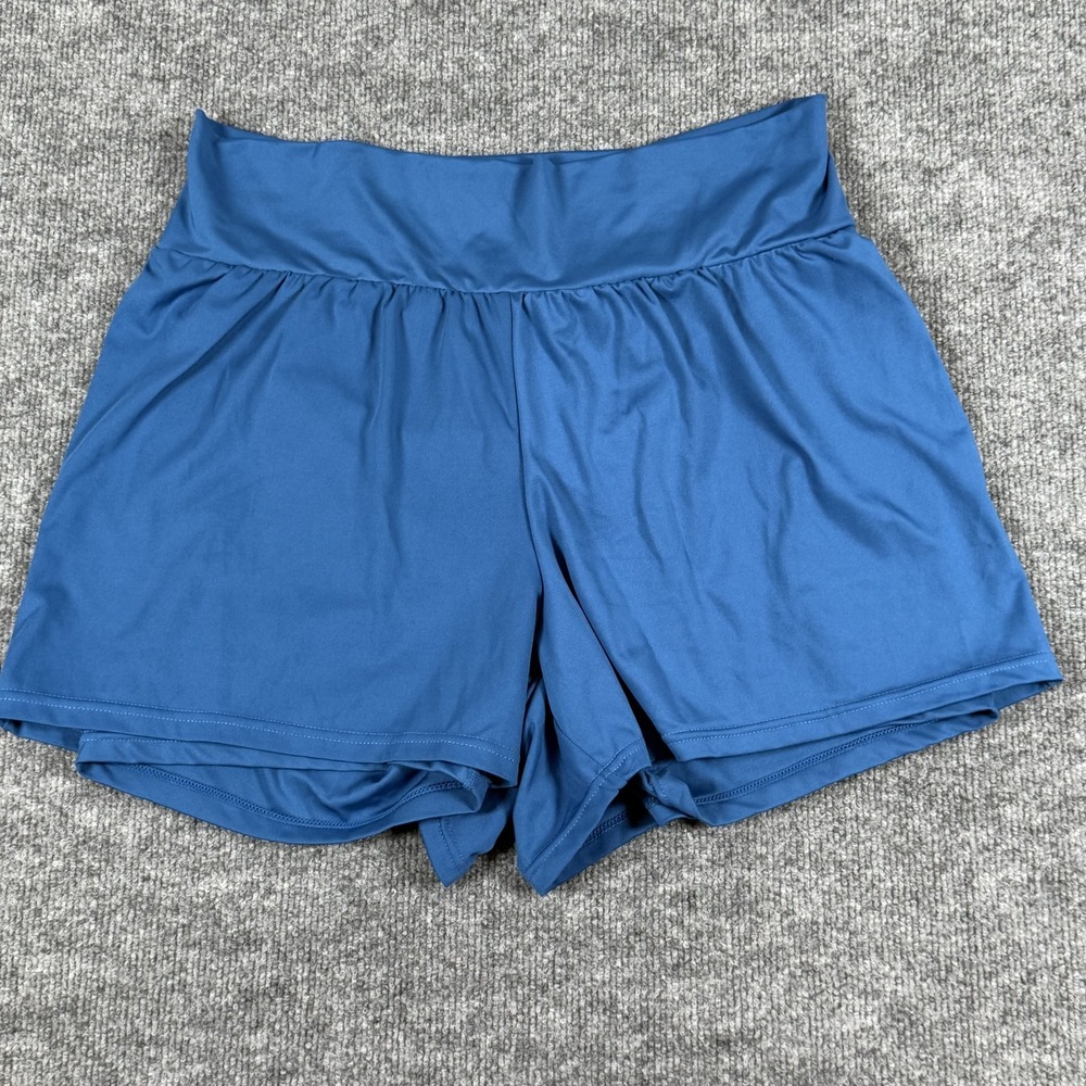 Rise by Lularoe Shorts Womens 1X High Rise Stretch Activewear Lounge‎ Comfort